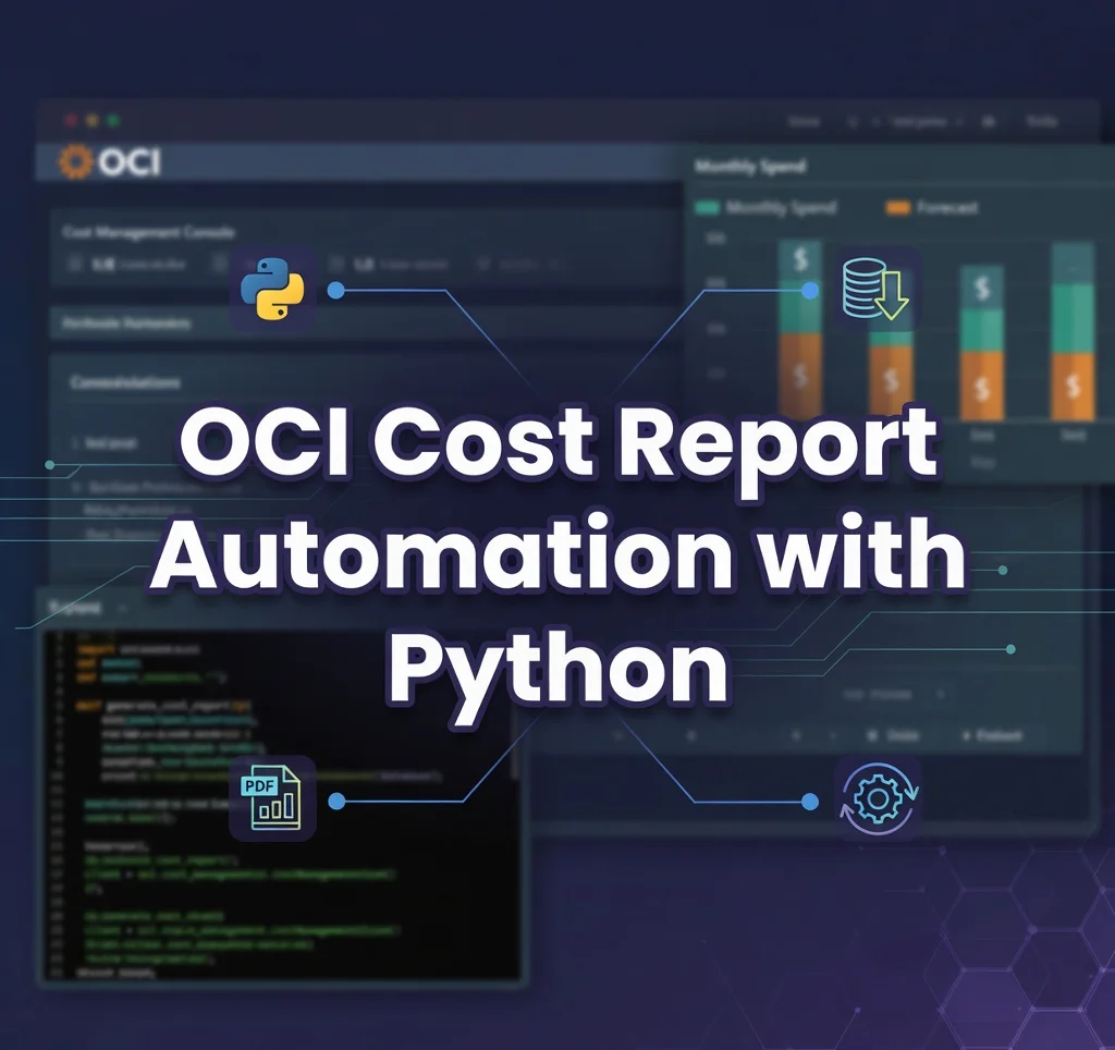 OCI Cost Report Automation with Python